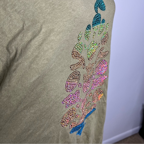 Free People Movement She’s Everything Sequin Buti Long Sleeve - Picture 6 of 9